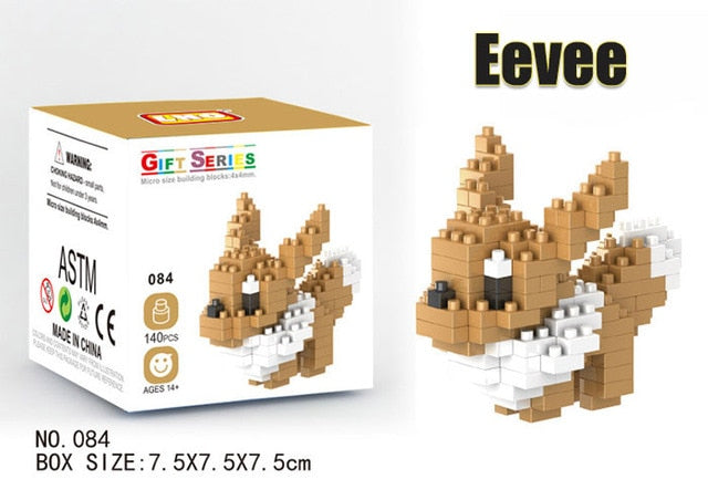 Pokemon Pikachu, Charizard etc. Baustein Set (32 Motive zur Auswahl) kaufen