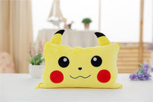 Load the picture into the gallery viewer, buy Pikachu Fluffy Pokemon Flannel Blanket / Pillow 120x160cm