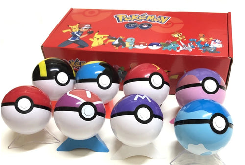 8 Stk. Pokemon Bälle mit Box kaufen