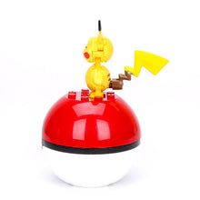 Carga la imagen en el visor de la galería, compra Mega Construx Pokemon Pokeball (Pikachu, Meowth, Charmander, Bulbasaur, Squirtle Jigglypuff) con Pokemon Ball