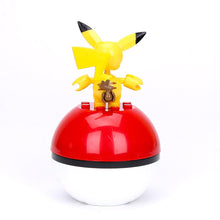 Lade das Bild in den Galerie-Viewer, Mega Construx Pokemon Pokeball (Pikachu, Mauzi, Glumanda, Bisasam, Schiggy Pummeluff) mit Pokemon Ball kaufen
