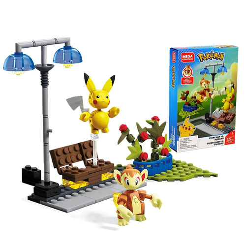 Mega Construx Classic Pokemon Chimchar / Panflam - Pikachu Bausteine Set kaufen