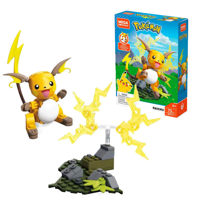 Mega Construx Classic Pokemon Chimchar / Panflam - Pikachu Bausteine Set kaufen