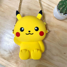 Cargue la imagen en el visor de la galería para comprar el bolso de mensajero Pikachu para mujer.