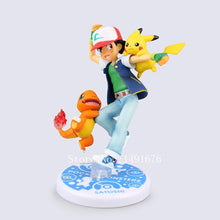 Cargue la imagen en el visor de la galería, compre la figura de Ash Ketchum Pikachu (aprox. 10 cm)