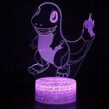 Load the picture into the gallery viewer, buy Pocket Monster Charmander Charmander 3D Night Light