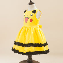 Lade das Bild in den Galerie-Viewer, Pikachu Pokemon Kleid für Kinder kaufen
