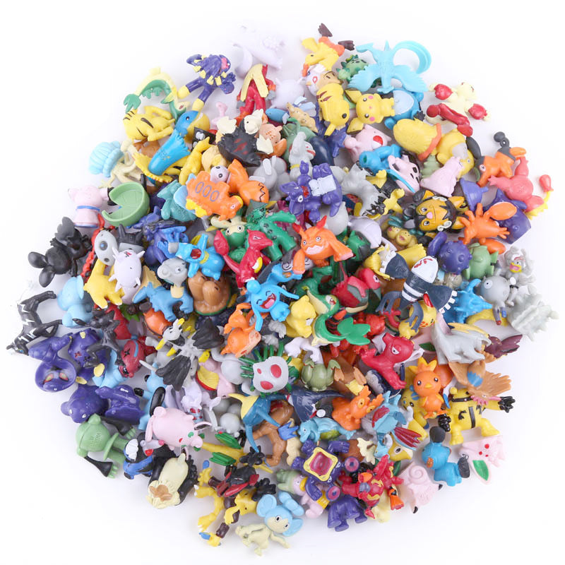 Pokemon Figuren Sets (2-3cm) mit 24, 48, 72, 96, 120 oder 144 Figuren kaufen