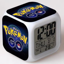 Load the picture into the gallery viewer, buy Pokemon Digital Alarm / Clock - 7 colors (19 different designs)
