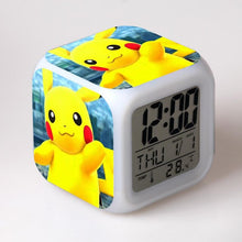 Lade das Bild in den Galerie-Viewer, Pokemon Digital Wecker / Uhr - 7 Farben (19 verschiedene Motive) kaufen
