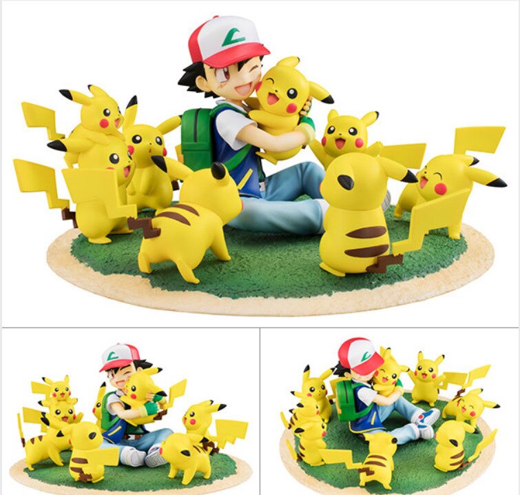 Pikachu und Ash Ketchum Figuren Set (ca. 6-8cm) kaufen