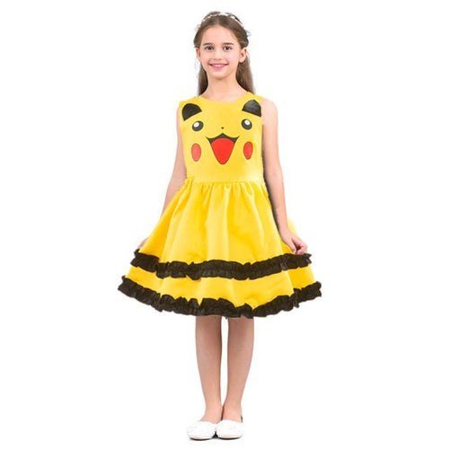 Pikachu Pokemon Kleid für Kinder kaufen