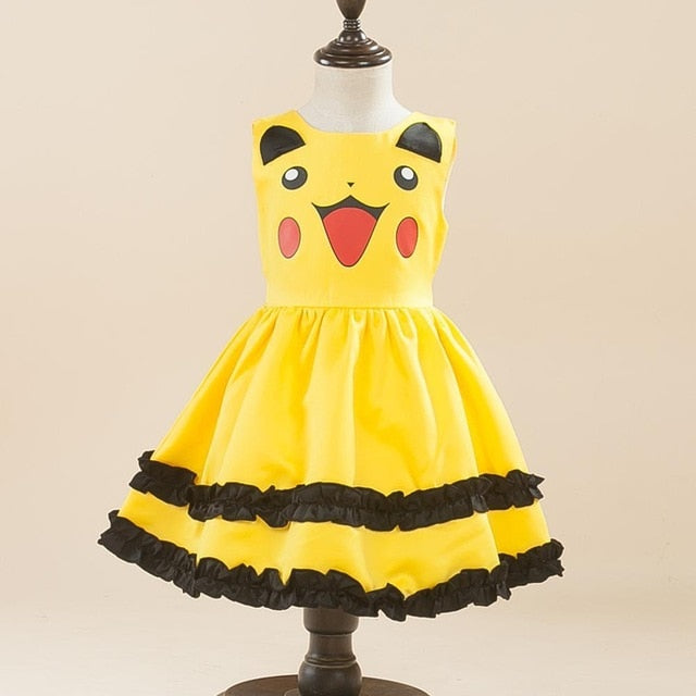 Pikachu Pokemon Kleid für Kinder kaufen