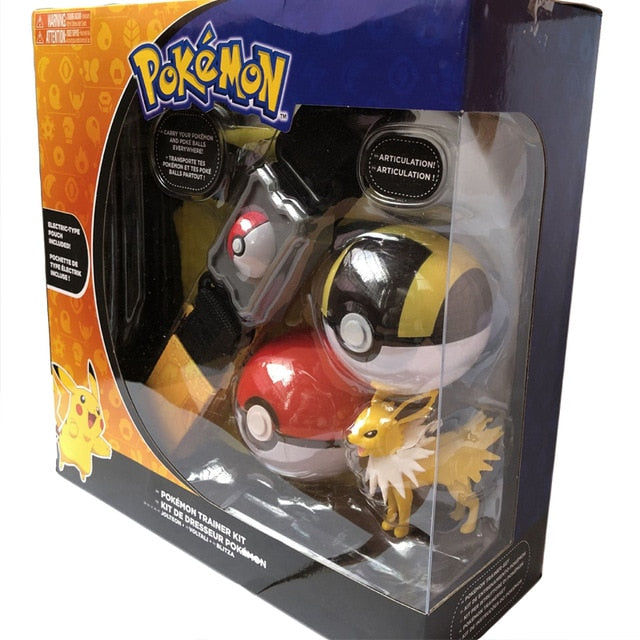 Achetez une ceinture Pokemon Poke Ball avec 2x Pokeball et 1x figurine
