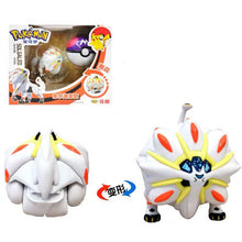 Load the picture into the gallery viewer, buy Solgaleo figure with Pokeball Pokemon toy