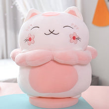 Cargue la imagen en el visor de la galería, compre Cute Pink Sakura Cats Gatitos Peluches
