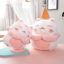Cargue la imagen en el visor de la galería, compre Cute Pink Sakura Cats Gatitos Peluches