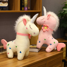 Cargue la imagen en el visor de la galería, compre adorables peluches de unicornio con corazones (30 cm - 60 cm)