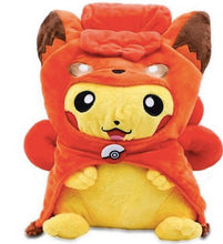 Load the picture into the gallery viewer, buy Pikachu Cosplay as fire or ice Vulpix cuddly toys (approx. 30cm)