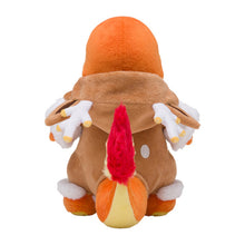 Cargue la imagen en el visor de la galería, compre Charmander Stuffed Animal Cosplay Christmas Edition (aprox.24 cm)