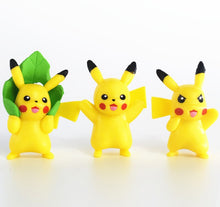 Cargue la imagen en el visor de la galería, compre 18 figuras de Pikachu (aproximadamente 4 cm)