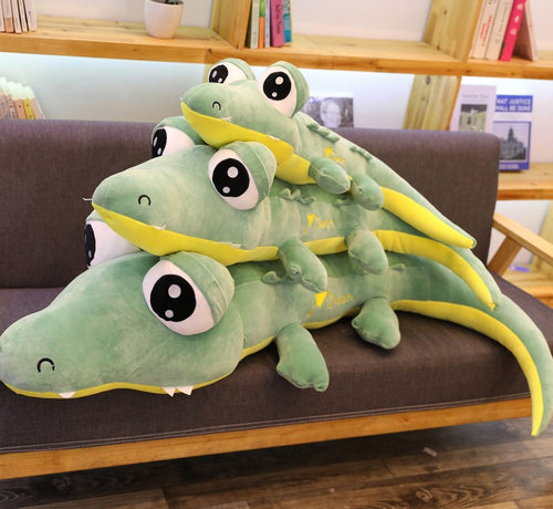 XXL 170cm Cartoon Krokodil Stofftier XXL Kroko Kuscheltier kaufen