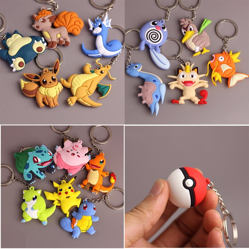 Pokemon Keychains - Schlüsselanhänger (16 Motive) kaufen