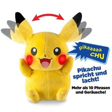 Load the picture into the gallery viewer, Buy Talking Pikachu Cuddle Pokemon - Pikachu speaks and laughs
