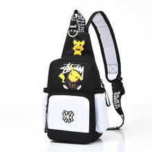 Cargue la imagen en el visor de la galería, compre el bolso de hombro de Pokemon, bandolera unisex, diferentes colores