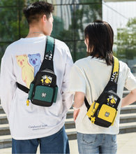 Cargue la imagen en el visor de la galería, compre el bolso de hombro de Pokemon, bandolera unisex, diferentes colores
