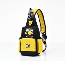 Cargue la imagen en el visor de la galería, compre el bolso de hombro de Pokemon, bandolera unisex, diferentes colores