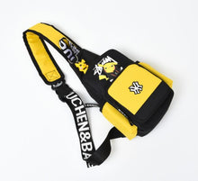 Cargue la imagen en el visor de la galería, compre el bolso de hombro de Pokemon, bandolera unisex, diferentes colores