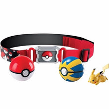 Load the picture into the gallery viewer, buy the Pokemon Trainer Set with belt, Pokeball, bag and figure