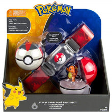 Load the picture into the gallery viewer, buy the Pokemon Trainer Set with belt, Pokeball, bag and figure