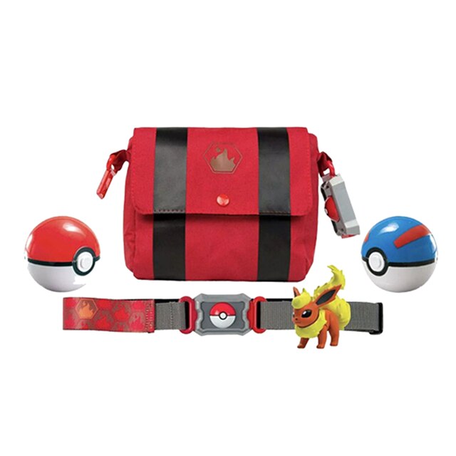 Pokemon Trainer Set mit Gürtel, Pokeball, Tasche und Figur kaufen