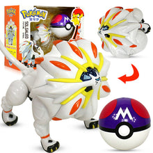 Chargez l'image dans la visionneuse de galerie, achetez une figurine Solgaleo avec un jouet Pokémon Pokeball