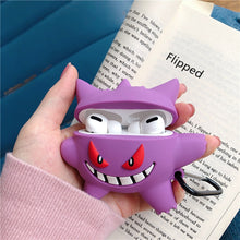 Load the picture into the gallery viewer, buy Gengar Airpods Case Silicone Protective Cover Pokemon