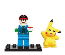 Carga la imagen en el visor de la galería, compra Figuras de Entrenador Pokémon con Pikachu (6 uds.)