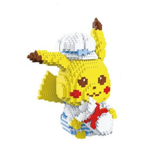 Cargue la imagen en el visor de la galería, compre lindas figuras de bloques de construcción de Pikachu (6 motivos para elegir)