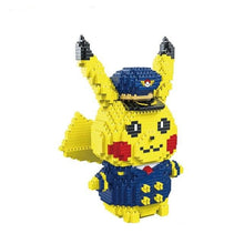 Load the picture into the gallery viewer, buy cute Pikachu building block figures (6 motifs to choose from)