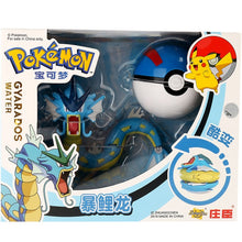 Load the picture into the gallery viewer, buy Gyarados / Gyarados toy figure with Pokeball - Pokemon game set