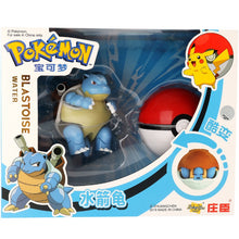 Load the picture into the gallery viewer, buy Turtok (Blastoise) Pokemon toy set with figure and Pokeball