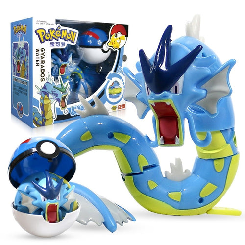 Gyarados / Garados Spielzeug Figur mit Pokeball - Pokemon Spiel Set kaufen