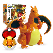 Carica l'immagine nel visualizzatore della galleria, acquista Pokemon Pokeball Set con Figure (Pikachu, Charizard, Bisaflor, Turtok, Gyarados)