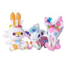 Load the picture into the gallery viewer, buy Halloween Scorbunny, Sylveon or Ponyta Cuddle Pokemon Flower Edition