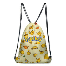 Load the picture into the gallery viewer, Pokemon bag pouch gym bag - buy many designs