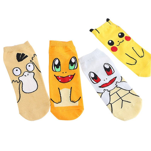 Pokemon Pikachu, Charmander, Enton oder Schiggy Socken kaufen