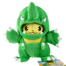 Load the picture into the gallery viewer, buy Pikachu Cosplay Snorlax Snorlax or Tyranitar Pokemon plush figures