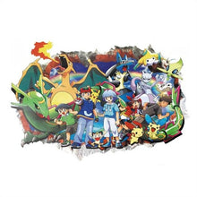 Carga la imagen en el visor de la galería, compra vinilos decorativos de Pokemon Go Kawaii Pikachu