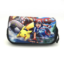 Load the picture into the gallery viewer, buy Pikachu pencil case, folder Pokemon - school enrollment